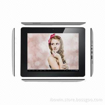 9.7-inch Dual-core Tablet PCs with RK3066 1.6GHz CPU, Dual-camera, 1,024 x 768P IPS High-resolution